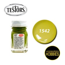 6PK Testors Hobbies Craft Models Metal Flake Gold 1/4 oz Enamel Paint 1542