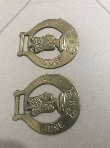 Coronation of Elizabeth II Horse saddle medallion