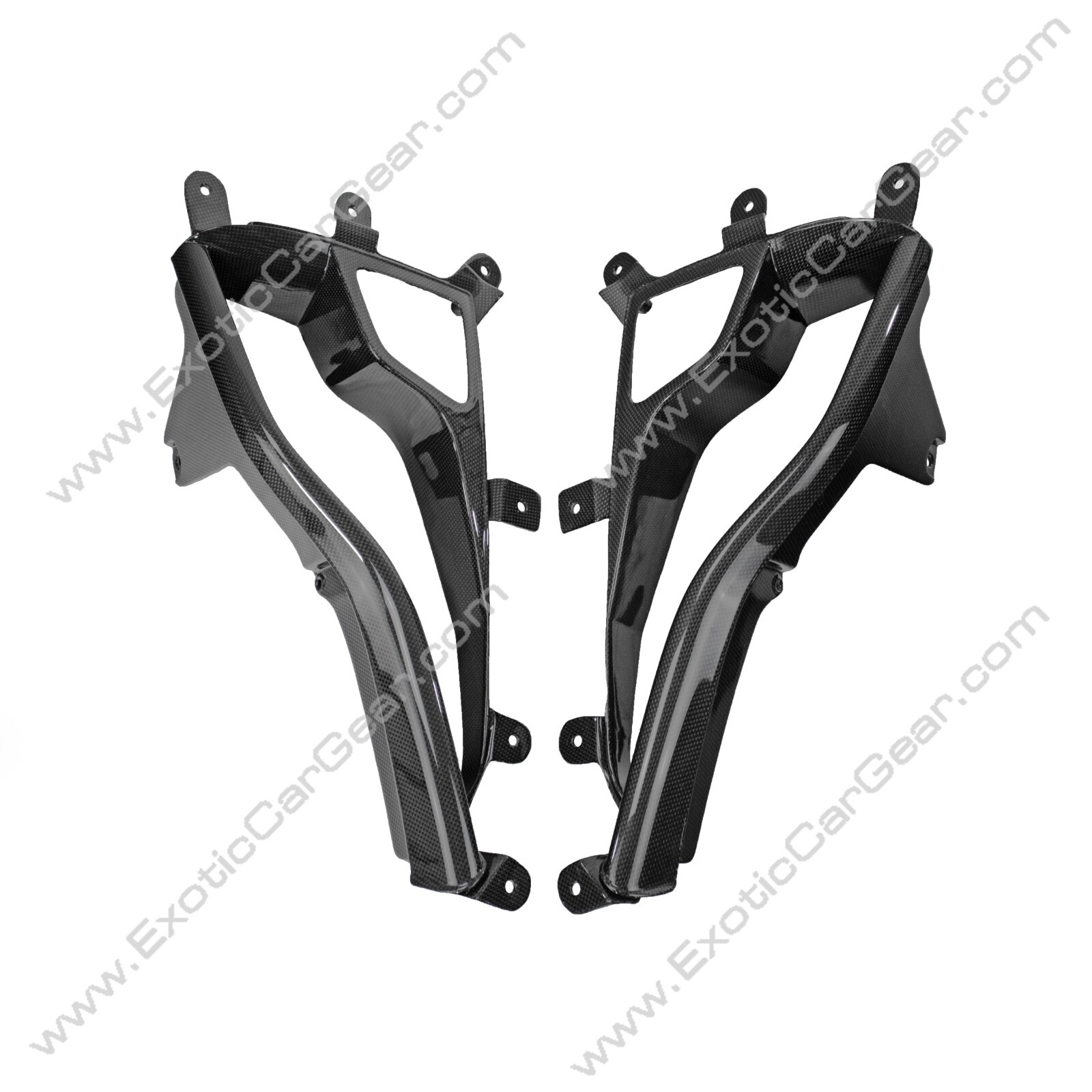 Ferrari 458 Carbon Fiber Rear Fog Light Trim