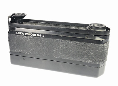 Leica Leitz M4-2 Motor Winder 14214 w/ Battery Tray 14227 Genuine