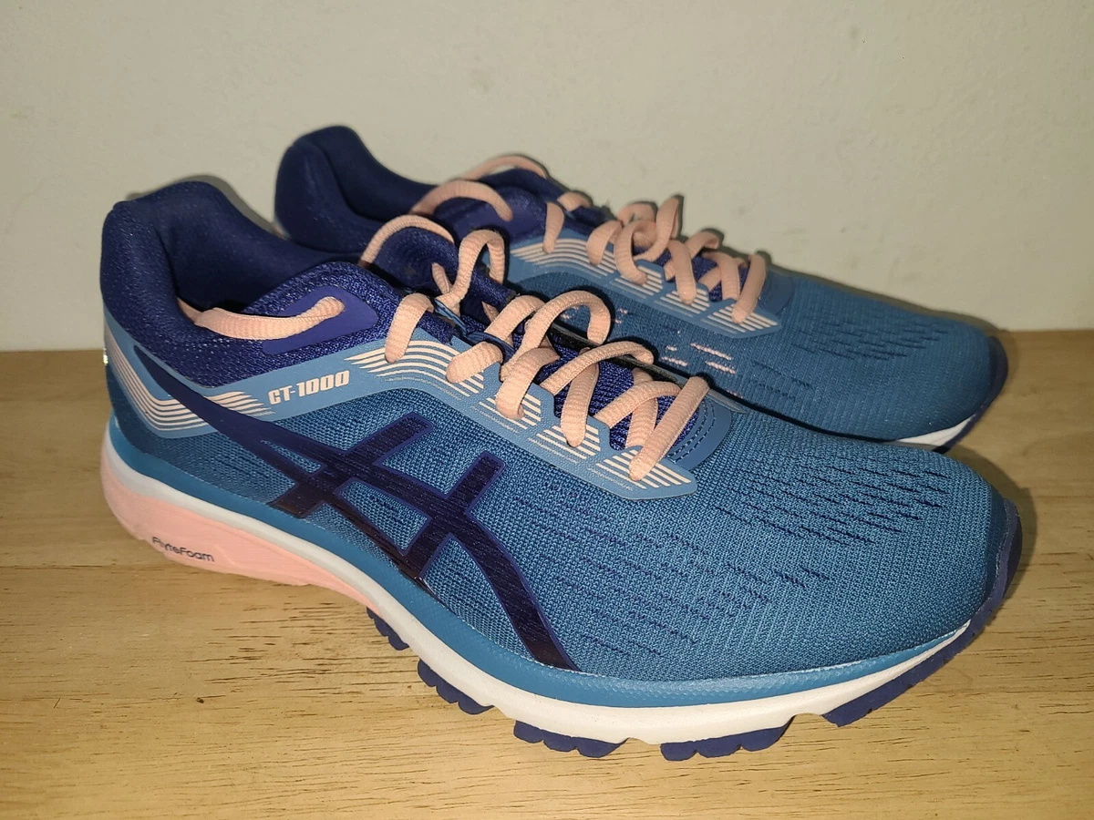 handicap Oh ijzer Asics GT 1000 7 Women&#039;s 1012A030 Blue Bell/Black Running Shoes Size 10  | eBay