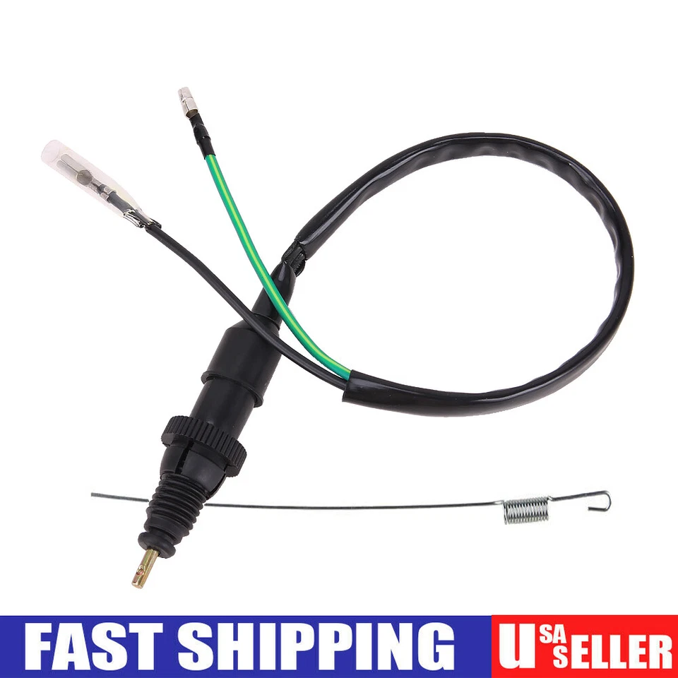 Motor Rear Brake Stop Light Switch For Honda Kawasaki Suzuki Yamaha Universal - Image 4 of 4