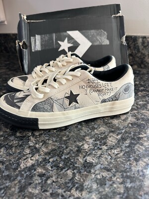 Converse x Tyler The Creator x Footlocker 164533C Black/Beige Mens Size 8 NWB