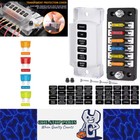 <!--F#f_0-->6 Way Fuse Box with Cover Name Plate Stickers Bus bar ATO/ATC Blade Fuse Block<!--F/-->