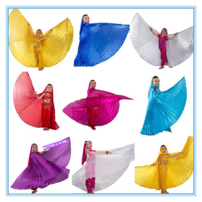 Children Dance Isis Wings Egyptian Costume Festival Performance Wing Props