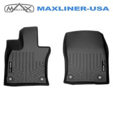 SMARTLINER Custom Fit Floor Mats 1st Row Set OEM 2019-2025 Lexus UX | UX Hybrid