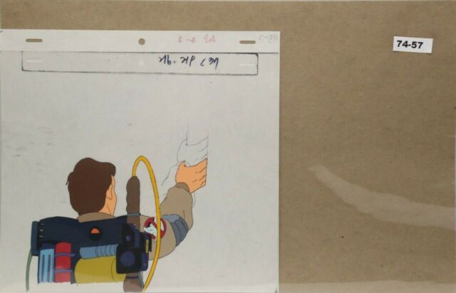 GhostBusters Original Production Drawing And Cel 74-57 Used Cond.