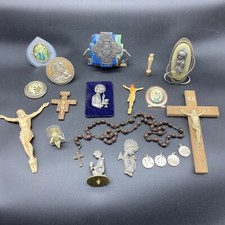 Lotto Oggetti Religiosi Rosari, Crocefissi Altro XX Secolo