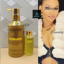 Lumine Gold Brightening Body Lotion 400ml And Serum 50ml