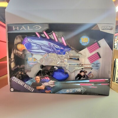 Sealed Mattel BOOMCO Halo Covenant Needler Blaster | eBay