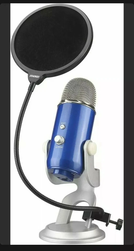 Filtro Pop Micrófono Profesional Aokeo Foto 2 de 4