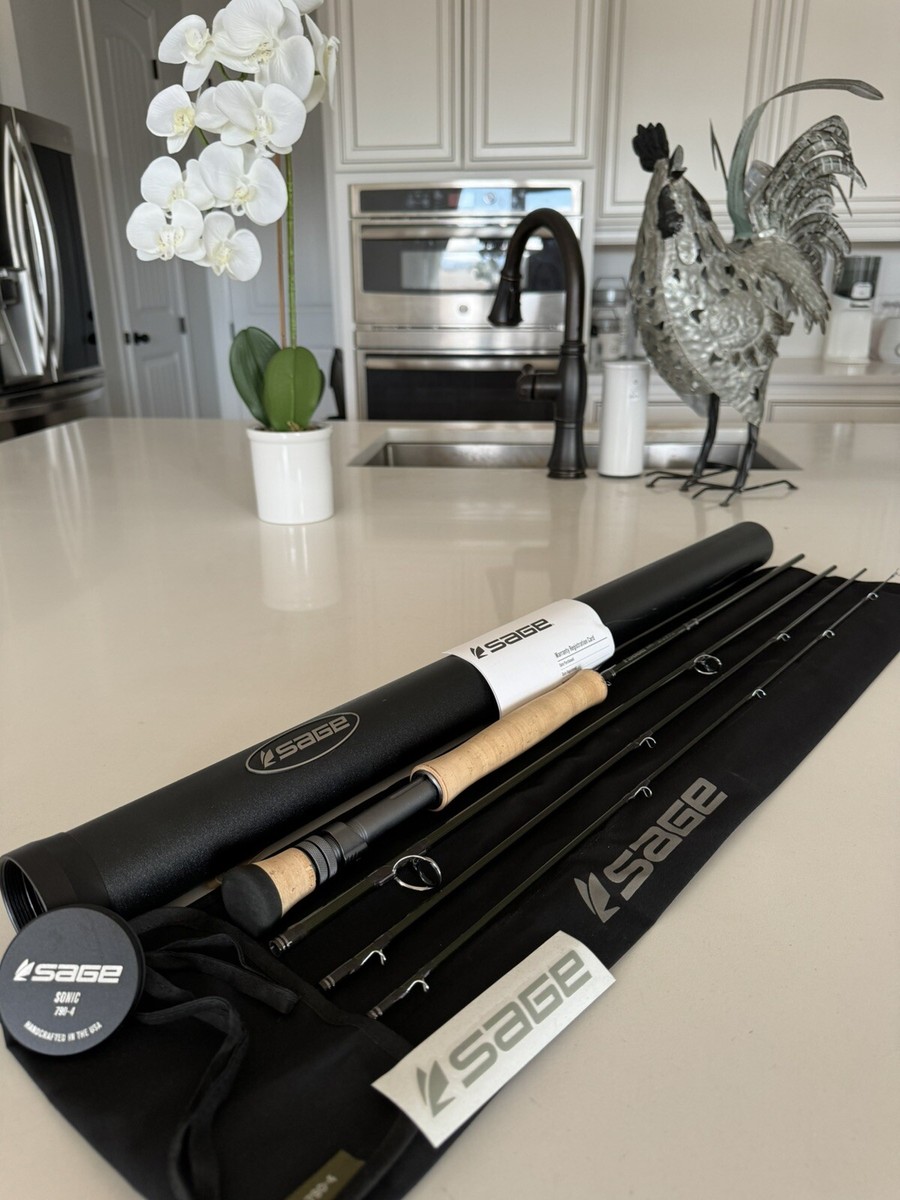 BEAUTIFUL** NEW SAGE SONIC 7wt 9'ft~4pc Flyrod!! | eBay