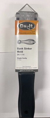 DO IT MOLD  14OZ.   BANK SINKER!  NEW!   GREAT PRICE!  FREE SHIPPING!  THE BEST!