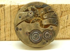 Antique Langendorf Watch Co Supreme Pocket Watch Movement 7 Jewels 38.7mm