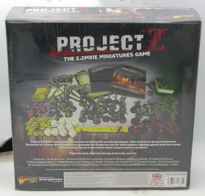 Project Z 751510001 The Zombie Miniatures Game (Starter Set) Post