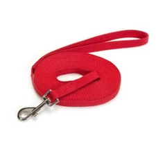 Guardian Gear Polycotton Blend Web Training Leads 50 ft Red