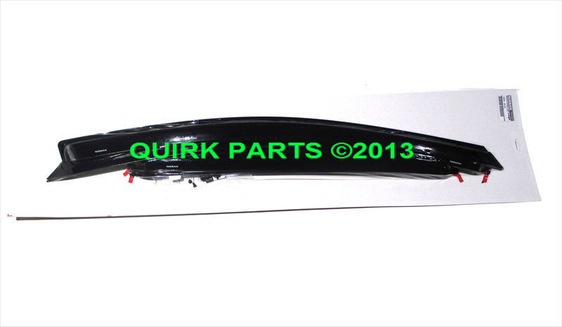 Juego de 4 deflectores de ventana lateral para Nissan Rogue 2012-2013 (N/P 999D3-GX000)