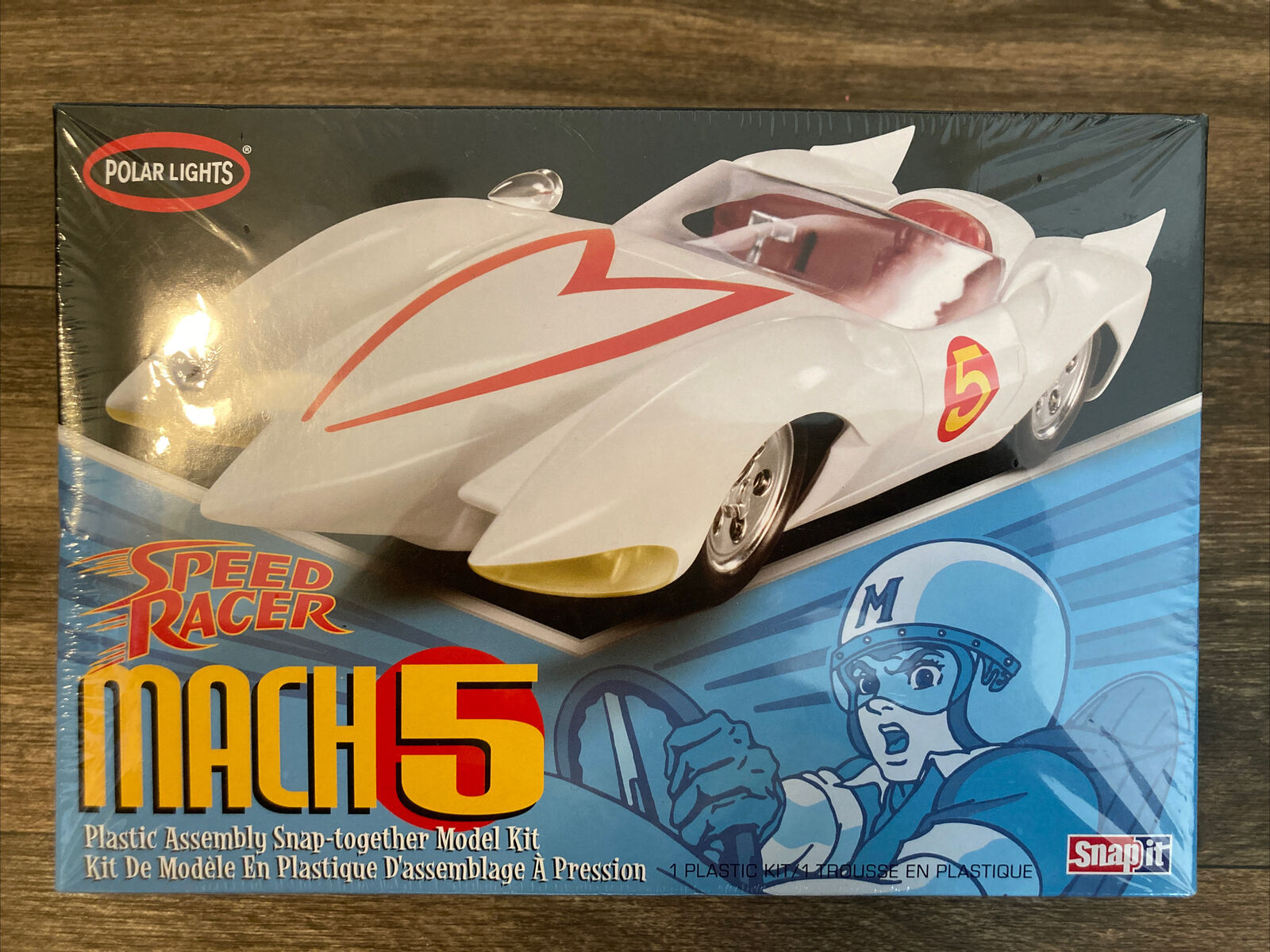 Mach 5? Speed Racer car? Or just a Elvis tribute build?