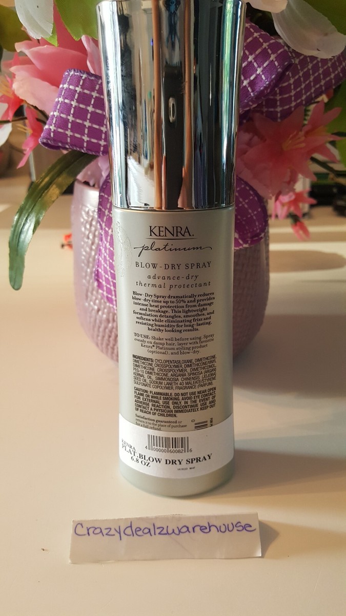 Kenra Platinum Blow-Dry Spray oz NEW