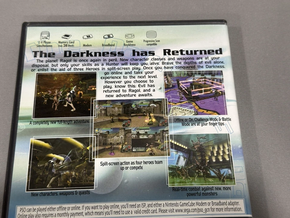 Phantasy Star Online Episodio I y II Nintendo GameCube, 2004 Foto 4 de 4