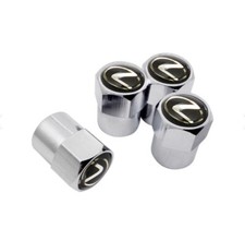 4x Metal Alloy Tire Air Valve Stem Cap Fits All Lexus Models