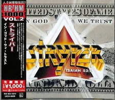 Stryper In God We Trust From Japan CD 10tracks Music