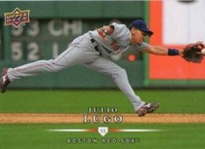2008 Upper Deck First Edition #321 Julio Lugo NM-MT Red Sox