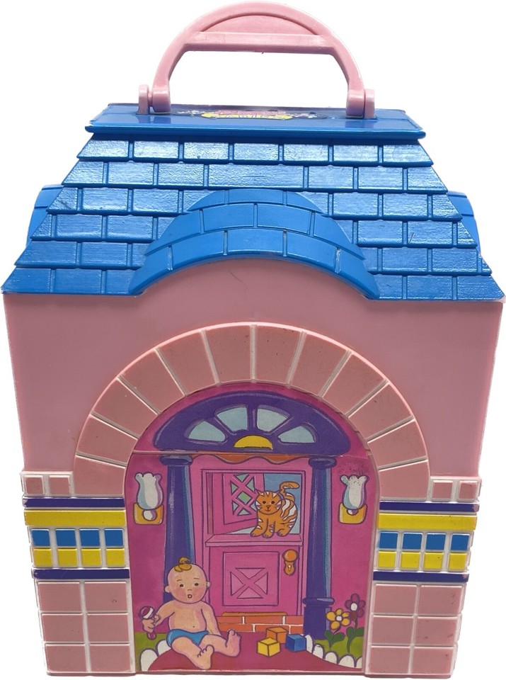 Magic Diaper Babies Carrying Case Doll House Galoob Toys Vintage 1992