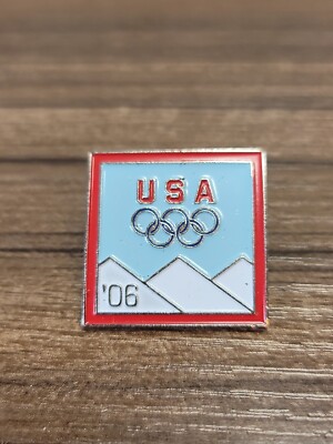 2006 Olympic ski pin see pictures (scratch) hb