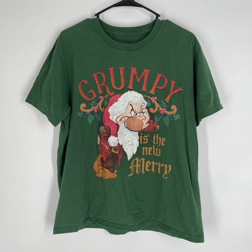 Disney Mens Green Grumpy Is The New 
