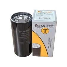 Titan Pro TTMJ216A Motor Start Capacitor. 216-259 MFD UF / 220-250 VAC