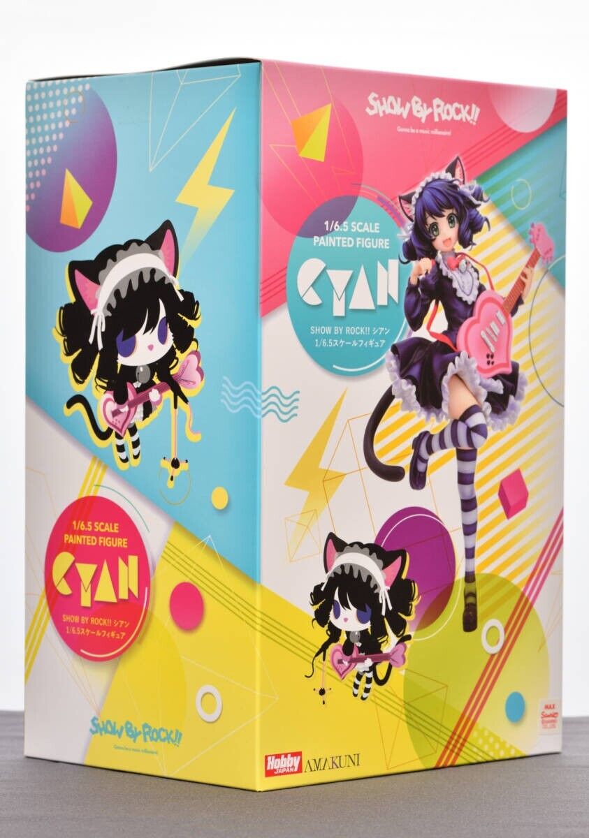 SHOW BY ROCK!! Cyan 1/6.5 Scale PVC Figure Hobby Japan Limited No box