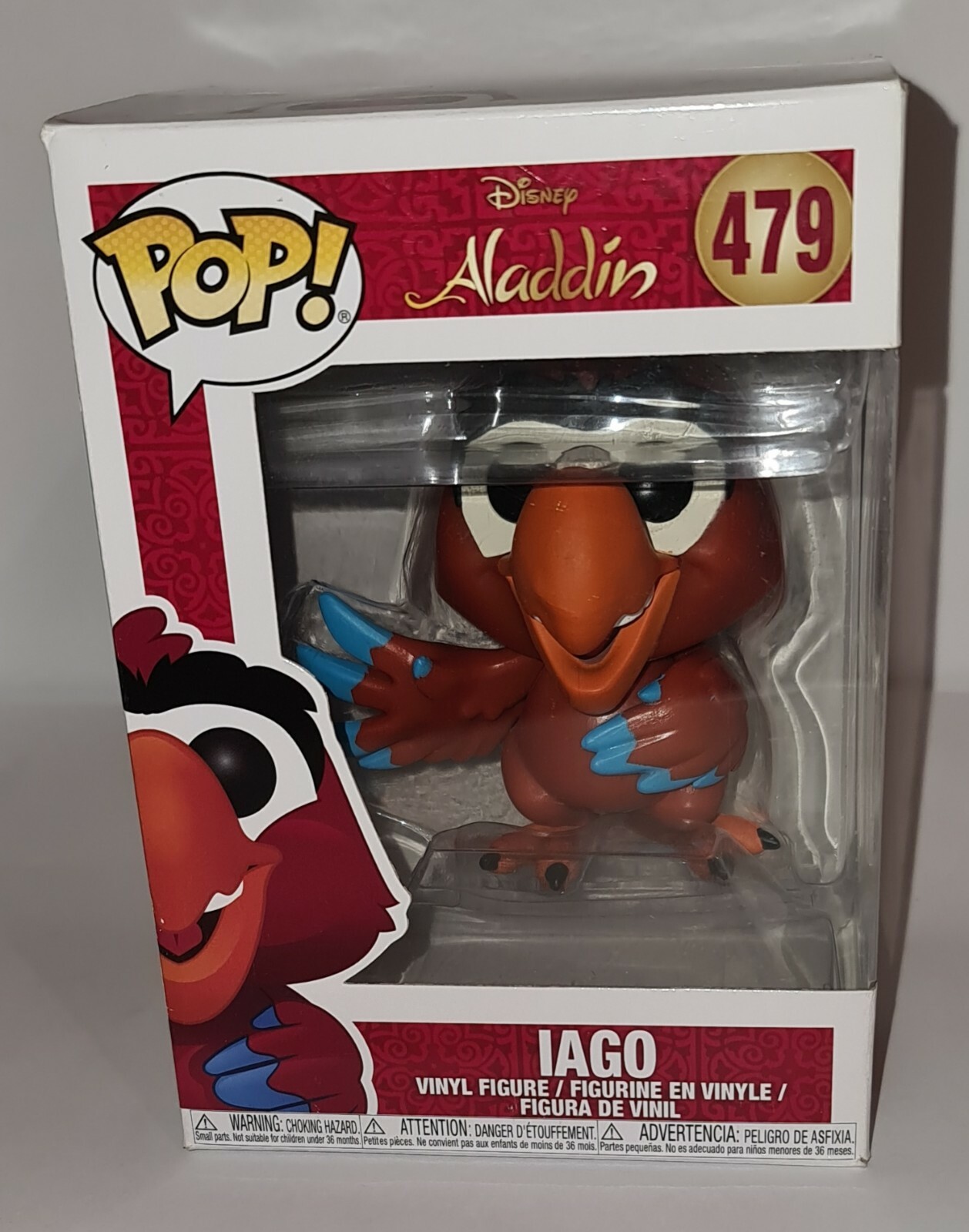 Disney: Aladdin - Iego Funko Pop! Figura De Vinilo #479