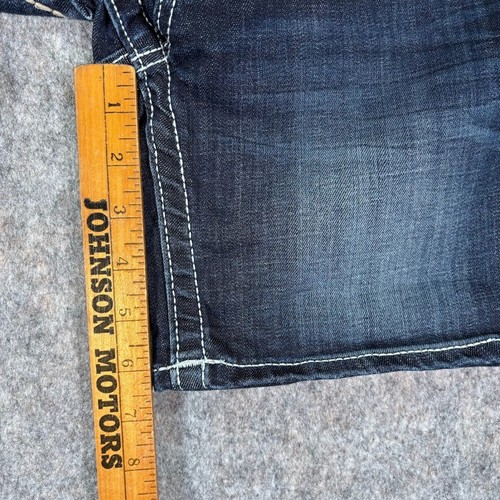 Vigoss Denim Shorts Women’s 26 x5 The Dublin Bermuda Embroidered Jorts Jean - Picture 5 of 16