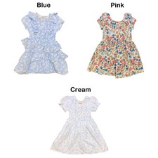 Scotch  Soda Girls Woven Dress, Classic Fit with Elastic Waistband