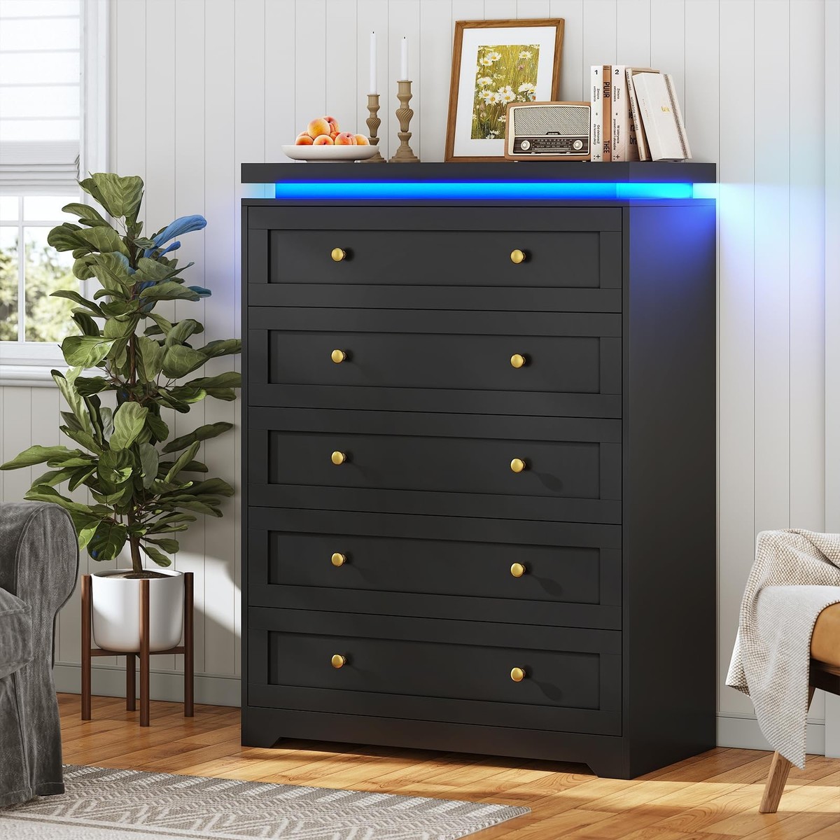 black dresser with marble top Benjara Yoh 47 Inch Tall 4 Drawer Chest DRESSER WITH TOP Drawer chest Colour:Yellow Tight Embellished Corset A-line Mini and scrolls