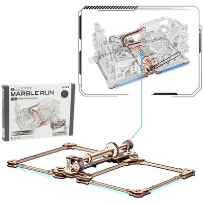 ROKR Murmelbahn Link Pack (Spaceport & Night City) 3D Puzzle LG01