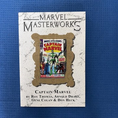MARVEL MASTERWORKS VOL. 50 CAPTAIN MARVEL, By Roy Thomas LB6