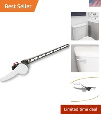 Easy Install Corrosion-Resistant Toilet Tank Lever - Fits Most Toilet Brands