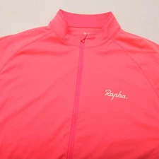 Rapha Core Jersey Mens X-Large Hi Vis Pink Short Sleeve Cycling Shirt Top *