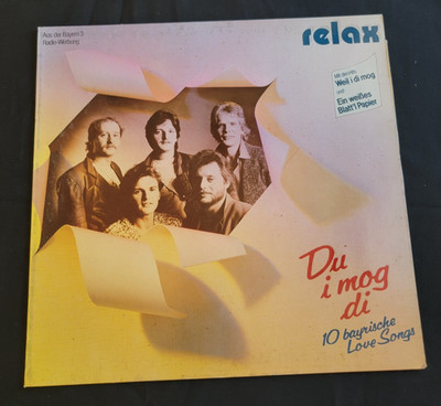 Relax Du i mog di (1985) [LP] Original German Record Vinal Bavarian Love Songs