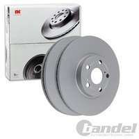 2X NK Bremsscheiben 277Mm BelÜFtet Vorne Passend FÜR Toyota Avensis | 314590