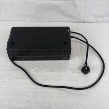 APC Back UPS 600VA BE600M1 Battery Backup Surge Protector 7 Outlets, 1 USB