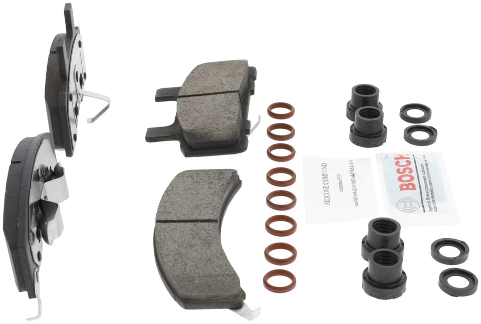 Juego de pastillas de freno de disco delanteras Bosch BC369 para 88-02 GMC Safari Yukon Chevrolet Astro Foto 4 de 4