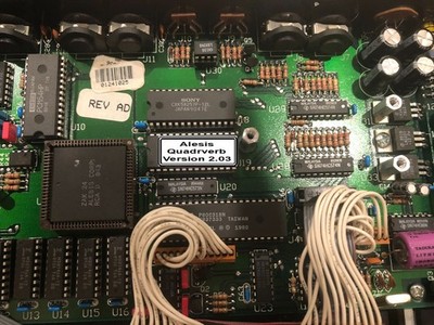 Alesis Quadraverb OS upgrade V 2.03 (to Quadraverb Plus) Eprom Update Firmware