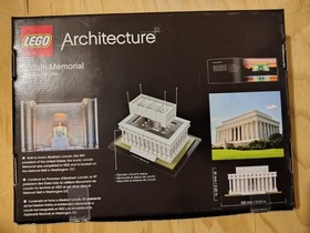 USED LEGO ARCHITECTURE: Lincoln Memorial (21022)  100% Complete