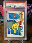 1998 POKEMON JAPANESE BANDAI CARDDASS VENDING 81 ASH & PIKACHU PSA 7