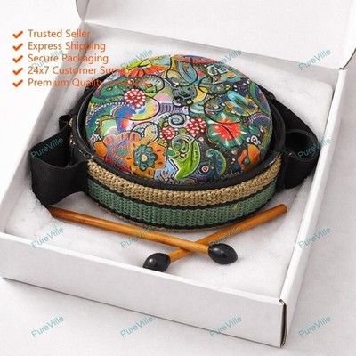 Indisches Instrument 9 Zoll einzelne Zunge Schale für Meditation 8 Noten Happ...