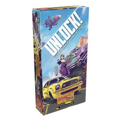 Asmodee Spiel Unlock! Action Story| ab 10 Jahren | 60 Minuten| 1 bis 6 Spieler