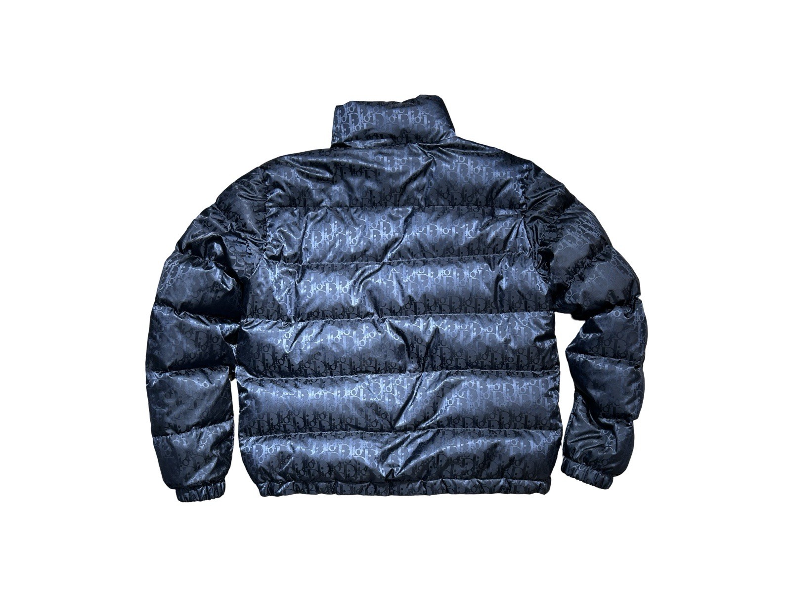 DIOR MEN 2019 Oblique Jacquard Puffer Coat image 2